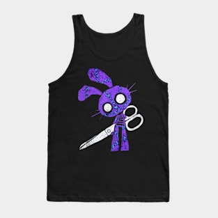 scissor halloween doll purple Tank Top